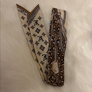 Louis Vuitton Brown and Black Leopard Twilly